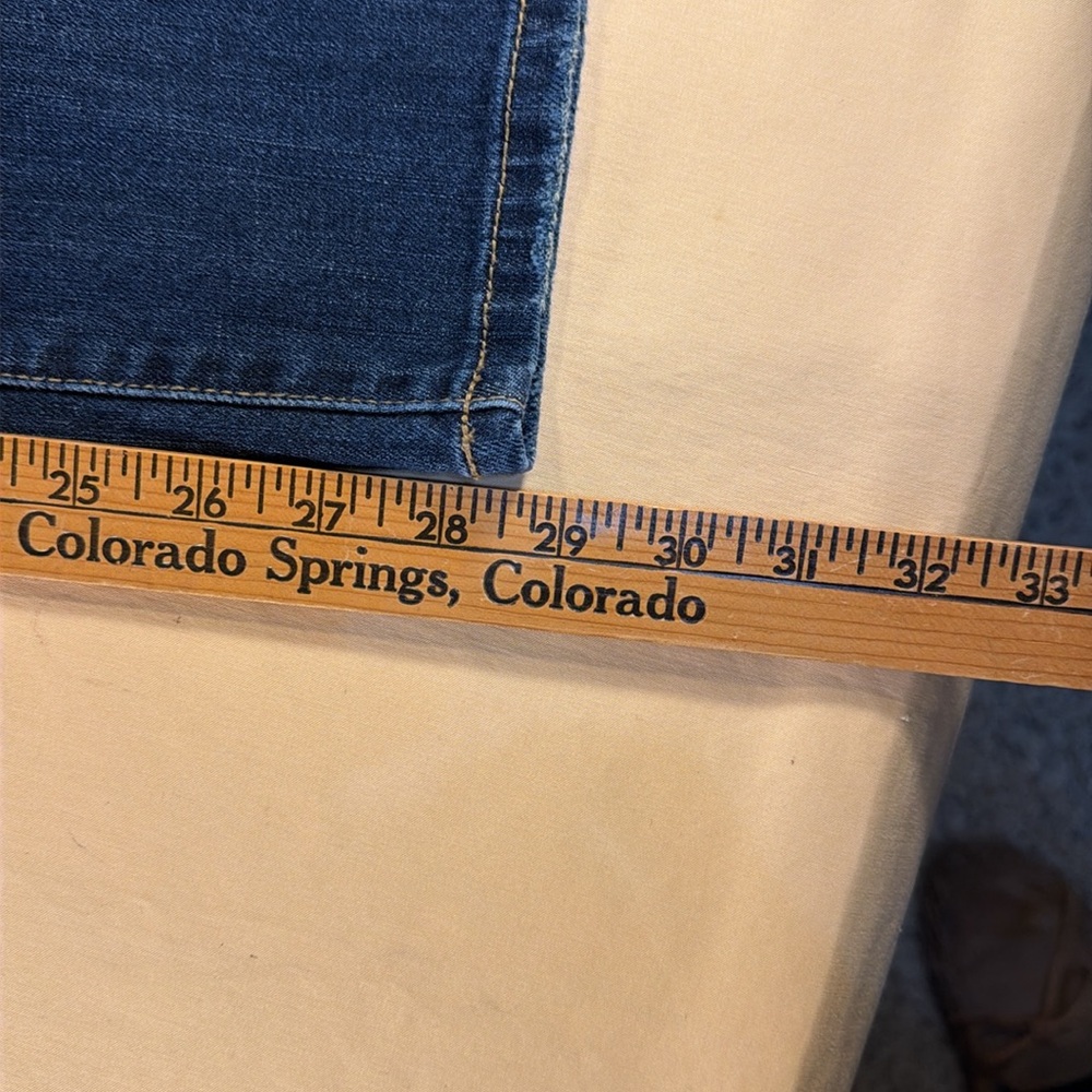 Lucky brand jeans women’s easy rider size 8/29 medium wash stretch waist - Picture 6 of 8